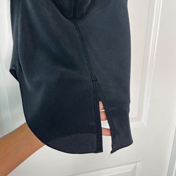 Rag & Bone 100% Silk Black Halter Top Size S – Minimalist Luxe Blouse - Picture 7 of 10